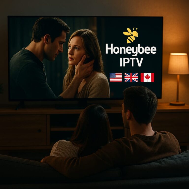 the best iptv service available banner for Honeybee IPTV USA and UK